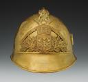 CASQUE DE SAPEURS-POMPIERS DE SEMUR, type 1895, Troisième République. 24550