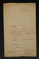 LETTRE AUTOGRAPHE DU BARON ROUPEAU À SON EXCELLENCE LE PRINC DE LA MOSCOVA, Au camp de Tinqueux près Reims le 14 mars 1814. 18906-46