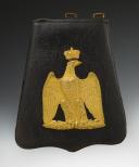 SABRETACHE D'OFFICIER DE CAVALERIE LÉGÈRE, modèle 1854, Second Empire. 33817