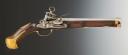 PISTOLET D'ARÇON D'OFFICIER DES GARDES DU CORPS DU ROI D'ESPAGNE,  modèle de 1789. Fin du 18ène siècle, règne de Charles IV. 34591