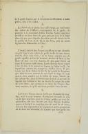 Photo 2 : ORDONNANCE DU ROI, pour l'établissement d'une chaîne à laquelle les Déserteurs des Troupes de Sa Majesté, seront attachés comme Forçats. Du 12 décembre 1775. 6 pages