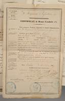 Photo 2 : LOT OF THREE DOCUMENTS AWARDED TO COSTES PIERRE AND COSTES ALEXIS, born in Estaing (Aveyron). 18999-17