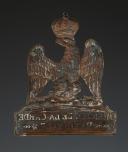 Photo 2 : PLATE OF A MUSICIAN'S SHAKO FROM THE NATIONAL GUARD, First Empire, 20th-century reproduction. 32578.