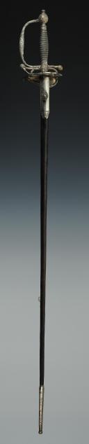 Photo 2 : Épée d’officier de Carabiniers de la Garde Impériale, modèle 1855, Second Empire.