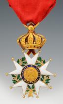 Photo 3 : OFFICER'S CROSS OF THE LEGION OF HONOR, model 1854, Second Empire. 27115