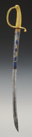 Photo 3 : SABRE DIT BRIQUET DE SOUS-OFFICIER DE LA GARDE NATIONALE, Premier Empire - Restauration. 33468
