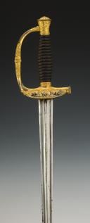 Photo 4 : DIVISION GENERAL'S SWORD SIGNED MANCEAUX, model of August 19, 1836, July Monarchy. 28110
