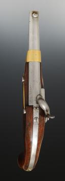 Photo 4 : PISTOLET DE CAVALERIE, modèle 1822 T BIS, Manufacture Impériale de Tulle, Second Empire. 29580R