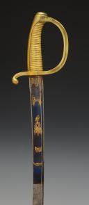 Photo 6 : SABRE DIT BRIQUET DE SOUS-OFFICIER DE LA GARDE NATIONALE, Premier Empire - Restauration. 33468