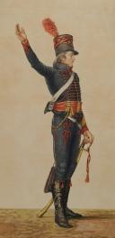 Photo 7 : LEJEUNE, GENERAL BARON : COLLECTION OF SEVEN FACSIMILES, Watercolors representing the Army of the Consulate. 27313