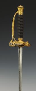 Photo 8 : DIVISION GENERAL'S SWORD SIGNED MANCEAUX, model of August 19, 1836, July Monarchy. 28110