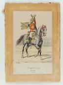 Photo 1 : Mousquetaire première compagnie de la Garde du Roi - Trompette 1814-1815