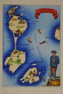 Photo 1 : Carte postale mise en couleurs représentant la région du «SAINT PIERRE ET MIQUELON».