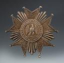 LARGE SILVER CROSS PLAQUE OF THE ORDER OF THE LEGION OF HONOR BY OUIZILLE-LEMOINE, Second Empire. 27114