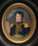 GÉNÉRAL DE BRIGADE JEAN-MARIE SONGEON : Portrait miniature, Premier Empire. 30136
