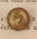 BOUTON TROUPE DU GÉNIE, Premier Empire. 20737-60
