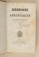 Photo 2 : BLAZE. Mémoires d'un apothicaire sur la guerre d'Espagne pendant les années 1808 à 1814.