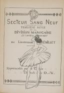 Photo 2 : LIEUTENANT GRÉMILLET - Secteur sang neuf - Revue - numéro 3