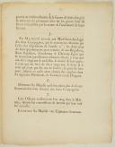 Photo 2 : ORDONNANCE DU ROI, pour réduire les deux Compagnies des Gendarmes & Chevaux-Légers de la Garde. Du 15 décembre 1775. 4 pages