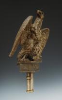 Photo 2 : FLAG EAGLE OF THE NATIONAL GUARD, model 1852, Presidency of Louis-Napoleon. 25919