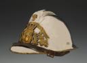 Photo 2 : ST GENIS-POUILLY FIREFIGHTERS HELMET, type 1933, Fifth Republic. 25493