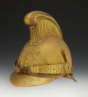 Photo 2 : CASQUE TROUPE DE SAPEURS-POMPIERS, type 1855 modifié 1872, Troisième République. 28631R