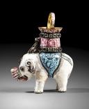 Photo 2 : Rare jewel of the Order of the Elephant, with the monogram of King Christian VII (1766-1808).  COLLECTION PHILIPPE MISSILLIER, Étude Giquello, Drouot - salles 5-6, les 6 & 7 mars 2025