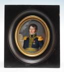 Photo 2 : BRIGADE GENERAL JEAN-MARIE SONGEON: Miniature portrait, First Empire. 30136