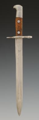 Photo 2 : BAÏONNETTE DU FUSIL SUISSE SCHMIDT-RUBIN, modèle 1889, début XXème siècle. 33912