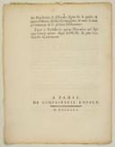 Photo 3 : ORDONNANCE DU ROI, pour réduire les deux Compagnies des Gendarmes & Chevaux-Légers de la Garde. Du 15 décembre 1775. 4 pages