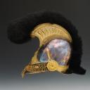 Photo 3 : HELMET OF AN OFFICER OF CUIRASSIERS OF THE ROYAL GUARD, model 1825, Second Restoration, reign of Charles X (1825-1830). 27254