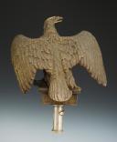 Photo 3 : FLAG EAGLE OF THE NATIONAL GUARD, model 1852, Presidency of Louis-Napoleon. 25919