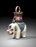Photo 3 : Rare jewel of the Order of the Elephant, with the monogram of King Christian VII (1766-1808).  COLLECTION PHILIPPE MISSILLIER, Étude Giquello, Drouot - salles 5-6, les 6 & 7 mars 2025
