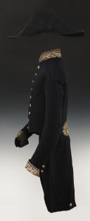 Photo 5 : BICORNED HAT AND CLOTH OF GENERAL SECRETARY OF FIRST CLASS PREFECTURE, model 1852, Second Empire. 28469