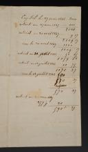 Photo 5 : CONTRAT ENTRE LA BOURSE MILITAIRE DE L'OISE ET BERTRAND Victor Jean Baptiste, classe 1844, signé le 27 mars 1846. 18999-18