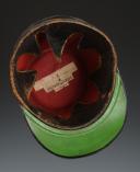 Photo 8 : SHAKO D'OFFICIER SUBALTERNE DE LA GARDE DE CLERMONT (dans l'Oise), Présidence de Louis-Napoléon Bonaparte. 32343R