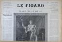 Photo 1 : CALMETTE (Gaston) - " Le Figaro " - Supplément littéraire  - Paris - Dimanche 1 er Mai 1921