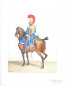 Photo 1 : 1820. Carabiniers de Monsieur. Capitaine Adjudant-Major, petite tenue.
