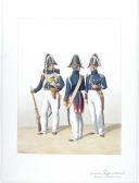1830. Gendarmerie Royale des Départements. Gendarmes, Brigadier à Pied.