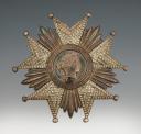 Photo 1 : PLATE OF GRAND CROSS OF THE ORDER OF THE LEGION OF HONOR, 1871-1946, Third Republic. 27185