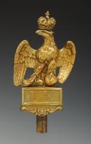 EAGLE FLAG OF THE NATIONAL GUARD, Second Empire. 32586