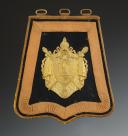 SABRETACHE TROUPE DU RÉGIMENT DES GUIDES DE LA GARDE IMPÉRIALE, modèle 1854, Second Empire. 33818