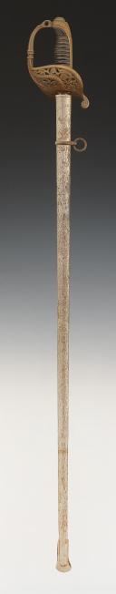 Photo 2 : FANCY TYPE 1880 INFANTRY OFFICER'S SABER, Third Republic. 28201