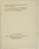 Photo 3 : ORDONNANCE DU ROI, pour la suppression des deux Compagnies des Mousquetaires de la Garde du Roi. Du 15 décembre 1775. 3 pages