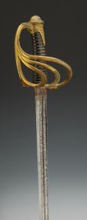Photo 4 : STAFF OFFICER'S SABER, model 1855, for the 1855 Universal Exhibition, Second Empire. 28111