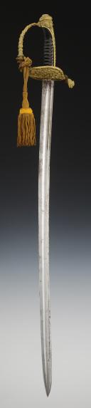 Photo 4 : MARINE OFFICER'S SABER AND BELT, Third Republic. 28476