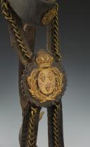 Photo 4 : BRIDE D'OFFICIER DE HUSSARDS DE LA GARDE ROYALE, Restauration. 34532B