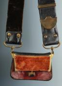 Photo 4 : Pouch of an officer of the Train des Equipages, model 1872, Third Republic.