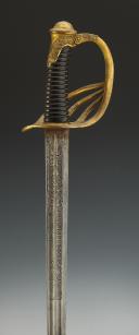 Photo 5 : STAFF OFFICER'S SABER, model 1855, for the 1855 Universal Exhibition, Second Empire. 28111