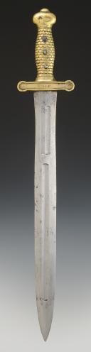 Photo 5 : FOOT ARTILLERY SABRE-BAYONET, 1816 model modified during the July Monarchy. 33469